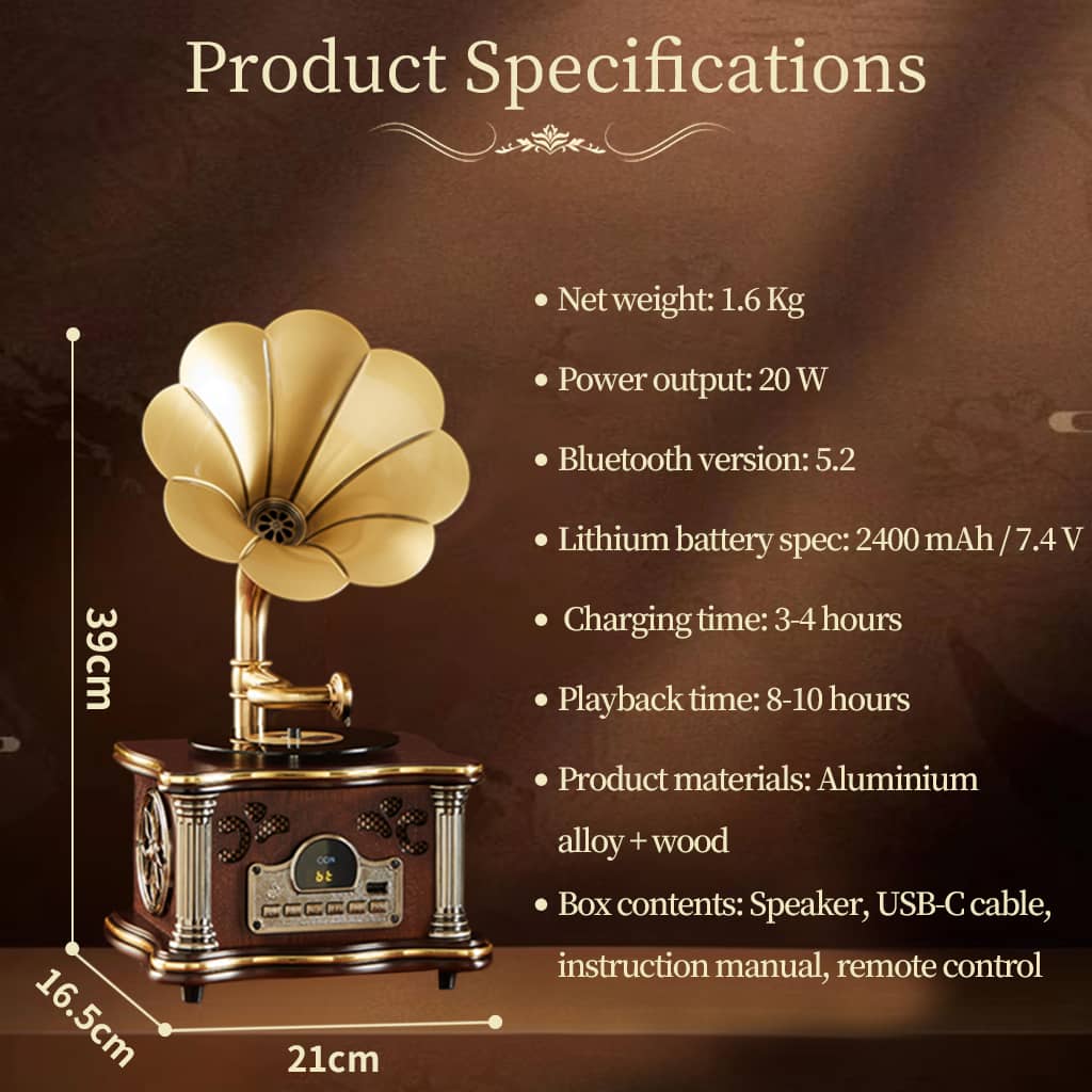 vintage-phonograph-bluetooth-speaker-spec1