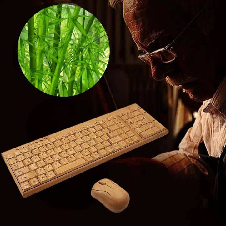 wooden-keyboard-bamboo